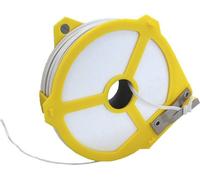 Bobine de fil EDM 74231 Blanc Métal 4 mm x 50 m laminé