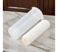 Bobine de fil élastique solide avec distributeur en plastique conçu pour une fixation efficace et sûre des appâts aux hameçons de pêche pour appâts souples (0,25 mm 100 m)