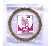 Bobine de fil en laiton calibre 26 0,49 mm 0,000 mm pour sitar sarod israj dilruba