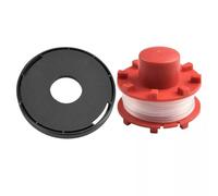 Bobine de fil et capuchon pour débroussailleuse Einhell CE-CT36/30 3405096 LI E Solo | Pour bobine en plastique durable avec capuchon | Compatible avec AGILLO 36255 BL et pour 18200