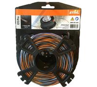 Stihl 00009304301 Fil de coupe cruciforme avec partie carbone, 00009304302