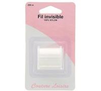 Hemline Bobine de fil invisible 200 m Transparent
