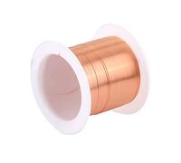 Bobine de fil magnétique de 0,2 mm x 10 m, fil de cuivre émaillé, 1 bobine, température naturelle, largement utilisé pour les transformateurs, inducteurs