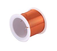 Bobine de fil magnétique de 0,4 mm x 15 m, fil de cuivre émaillé, 1 bobine, température naturelle, largement utilisé pour les transformateurs, inducteurs