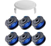 Bobine de fil pour coupe-bordure - DEMA - Pack de 8 pièces - Compatibilité Ryobi ONE+ 18V, 24V, 40V - Bobine Ø 1,6 mm