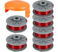 Bobine de fil pour débroussailleuse 5364-20-1,6 mm-6,1 m-Pour débroussailleuse Turbo SmallCut 2401 avec cache-bobine pour 05328-20 (6 bobines + 1 capuchon)