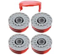Bobine de fil pour Flymo FLY021 Coupe Bordure débroussailleuse Contour 500 XT, Power Trim 500 XT, Mini Trim Contour XT,(4+1pcs)