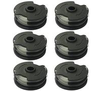 Bobine de fil pour Parkside PRTA 20-Li A1 / B2 / C3 Bobines de Fil de Rechange pour débroussailleuse sans fil LIDL Parkside PRTA 20-Li A1 / B2 / C3, PRT 300 A1, PRT 550 A1 / A3 (6pcs)