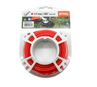 Stihl 00009302343 Bobine de fil pour débroussailleuse 2,7 mm 65 m Nylon rouge