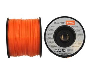 Bobine de fil rond diamètre 2,4 mm longueur 253 m - orange STIHL 0000-930-2246