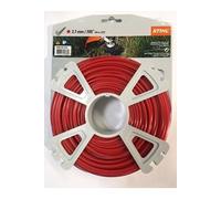 Bobine de fil rond diamètre 2,7mm longueur 68m - rouge - - 0000-930-2343