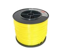 Bobine de fil rond diamètre 3mm longueur 168m - jaune - - 0000-930-2542