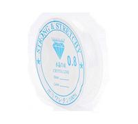 Bobine DE Fil Semi-Elastique Transparent Longueur 5 M DIAMETRE 0,8 mm - Creation Perles