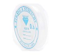 Bobine DE Fil Semi-Elastique Transparent Longueur 8 M DIAMETRE 0,6 mm - Creation Bijoux Perles