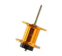 Bobine de lancer à distance pour Daiwa pour TATULA 100 et CT100 Baitcasting Bobines sans roulement Convient pour petits appâts avec broche en acier CNC (violet nuit foncé)