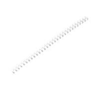 Bobine De Liaison En Plastique 15mm, 30 Anneaux 0.59 ""De Diamètre, Pour La Plupart Des Carnets À Feuilles Mobiles