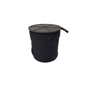 Bobine de lien en lycra avec mandrin - 150 m - Noir - Linxor Noir
