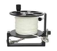 Bobine de ligne de plongée haute résistance pour exploration et navigation en toute sécurité sous l'eau 100 m/120 m/160 m