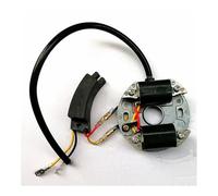 Bobine de Module d'allumage avec condensateur for tronçonneuse YD78 78 7800 YD81 78CC 2 Temps tronçonneuse allumeur condensateur magnéto stator(Black)