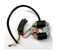 Bobine de Module d'allumage avec condensateur for tronçonneuse YD78 78 7800 YD81 78CC 2 Temps tronçonneuse allumeur condensateur magnéto stator(Black)