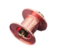 Bobine de moulinet de pêche compatible avec les moulinets DAIWA, ZILLION SV TW et STEEZ A12, conçue pour un lancer fluide et une capacité de ligne (rose céramique)