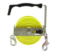 Bobine de moulinet de plongée - Corde en nylon réglable durable de 80 m, moulinet ergonomique en paracorde pour activités aquatiques en plein air, outil de plongée avec tuba et