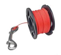 Bobine de moulinet de plongée en plastique pour SMB pour bouée de marquage | Ligne de corde de sécurité pour bouée, dispositif de signalisation sous-marine pour équipement de plongée avec tuba