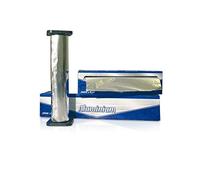 Bobine de papier aluminium en boîte distributrice 200 metres par 30 cm