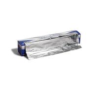 Bobine de papier aluminium en boîte distributrice 200 metres par 45 cm