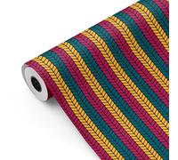 Bobine de papier cadeau, grand rouleau 62 cm x 100 m • ÉPEAUTRE TRICOLORE • Idéal pour : magasins, entreprises, commerces, emballer des cadeaux, anniversaires, baby showers, mariages, décoration [FP