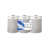 Bobine de papier tissue - Sèche-mains cellulose 120 m.
