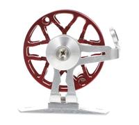 Bobine de Pêche en Métal, Corps Ultra Fin, Structure Haute Résistance | Modèle Intégré, Finition Soignée, Couleur Rouge, Usage Extérieur, Voyages, Léger et Pratique