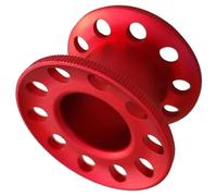 Bobine de plongée miniature compacte polyvalente, bobine professionnelle en alliage d ' aluminium à 10 trous pour les opérations sous-marines avancées, bobine de gestion de ligne de plongée Dive Spool