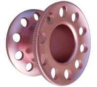 Bobine de plongée miniature compacte polyvalente, bobine professionnelle en alliage d ' aluminium à 10 trous pour les opérations sous-marines avancées, bobine de gestion de ligne de plongée Dive Spool