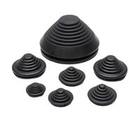 Bobine de protection de type tour en caoutchouc for la protection du boîtier de distribution d'énergie Câble de fil Joint torique Bague de protection Bouchon d'étanchéité Bouchon de trou(TH-25mm)