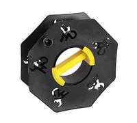 Bobine de rangement de câble klanata avec cadre hexagonal 25m extension de fil rabais roll up stand pour yacht, caravane, camping-car et bateau