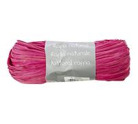 Clairefontaine – Pelote raphia 196008C Rose opéra 50 g, fils 1,50 m
