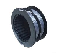 Bobine de rechange compatible avec ligne .095 pour tête de débroussailleuse T35 modèle pour 531300364 Design facile à clipser pour un changement rapide