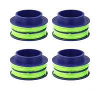 Bobine de rechange de 6,1 m pour débroussailleuse 124-03, ligne de débroussailleuse pré-enroulée de 0,2 cm pour KST 1124B-03 pour modèles KST 2024A-03 24 V Max (4 pièces)