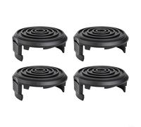 Bobine de rechange et couvercle pour débroussailleuse électrique Harbor for Freight Bauer 20115E-B, ligne en nylon de 1,65 mm, tête double épaisseur de 8,2 m pour débroussailleuse filaire de 5,5 A