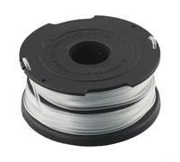 Bobine de rechange pour débroussailleuse BlackDecker A6441, double ligne, 2 x 6 m de long, 1,5 mm de diamètre, coupe de gazon de jardin