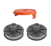 Bobine de rechange pour débroussailleuse Gardena 5307-20, 6,1 m x 1,65 mm pour débroussailleuse Gardena EasyCut ComfortCut PowerCut SmallCut (2 bobines + 1 housse)