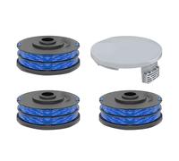 Bobine de rechange pour débroussailleuse - Lien de remplacement automatique pour débroussailleuse | Accessoire Tough Wede Wacker pour bordures de pelouse, bordures de chemin, coupe d'arbustes