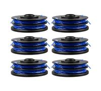 Bobine de rechange pour débroussailleuse Ryobi RAC123 5132002671, 1,5 mm x 8,3 m pour débroussailleuse Ryobi RLT4027, RLT4125, RLT5027, RLT6030, RLT5127, RLT6130 (6 bobines)