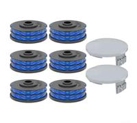 Bobine de rechange pour débroussailleuse Ryobi-RLT4027, RLT4125, RLT5027, RLT5127, RLT6030, RLT6130, résultats précis et coupants (6 + 2)
