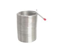 Bobine de refroidissement en acier inoxydable, tube de 8 mm, longueur de 19 m, double couche, for bière, eau, moût, refroidisseur for brassage à domicile