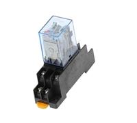Bobine de relais électromagnétique MY2P HH52P MY2NJ, mini-interrupteur DPDT avec base de prise, LED, AC 110 V, 220 V, DC 12 V, 24 V, 1 pièce(AC 36V)