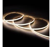 Bobine De Ruban Led Cob 24v Dc 312 Led/M 20m Ip20 Largeur 8mm Coupe Tous Les 10cm Blanc Neutre 4000k