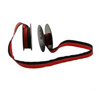 Bobine de ruban pour machine à écrire GR4 Dual Reel - Ruban en nylon avec encre noire et rouge, boîtier ABS, compatible avec les séries GR4 et 1385 mécaniques