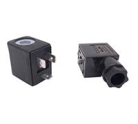 Bobine de solénoïde de vanne GOGO 4V210-06/08 4V220-06/08 4V230C 2P025-06/08 2V025-06/08 3V1-06 type de prise 24VDC 12V DC 220V AC 110V AC(AC220V)